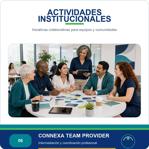 Actividades institucionales Connexa Team Provider